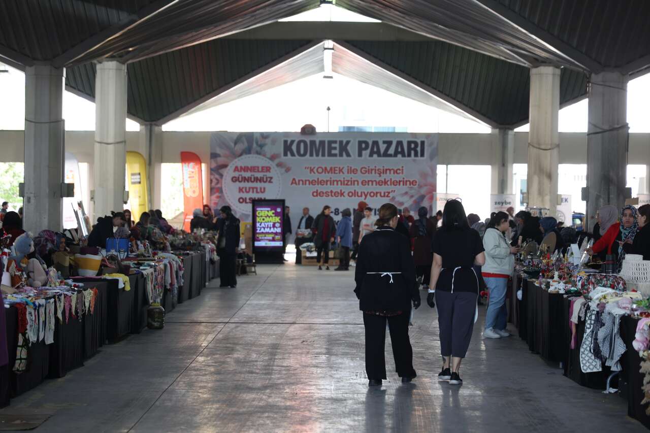 KOMEK Pazarı, Anneler Günü için kapılarını açtı 9